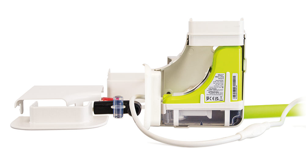 MiniVerte S+ Goulotte-O Blanc